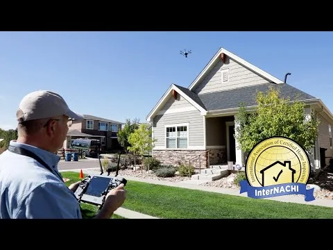 Inspección de cubierta con dron — recorrido completo